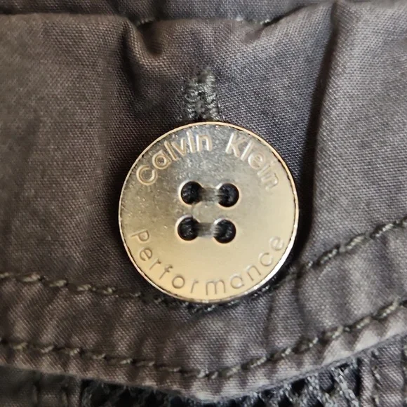 Calvin Klein Performance Cargo Capri Pants Women's Size XL Gray - Picture 10 of 10